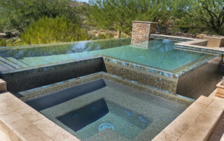 Stone Flooring Installer - Zero horizon modern luxury swimming pool